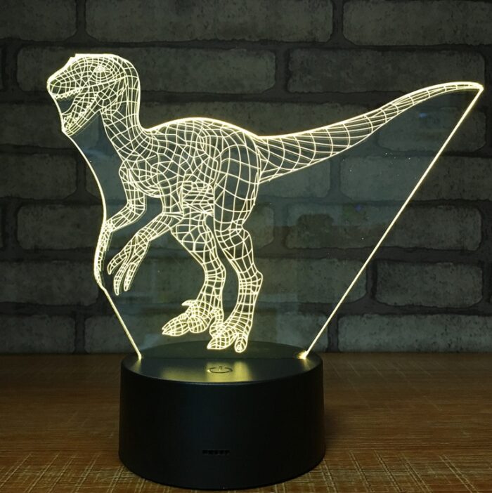 Fredshero 3D LED Cartoon Night Light - Creative Plug-in Table Lamp for Bedroom & Home Decor 